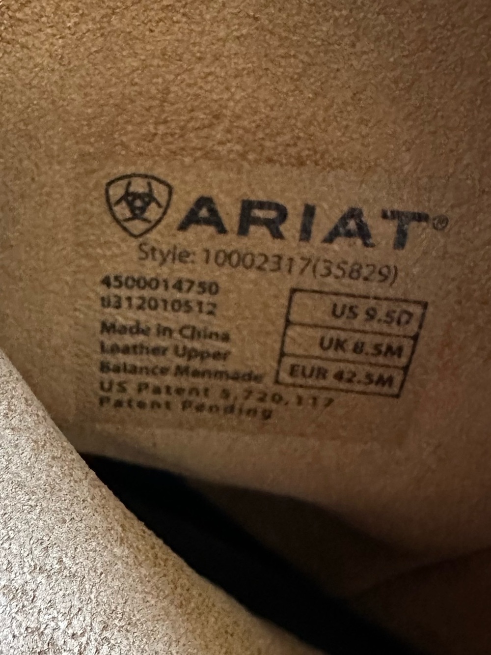 Ariat Men's Rambler Western Boots, Size 9.5D - Picture 14 of 16